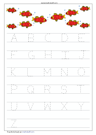 Capital Letters - Fish Theme