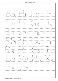 All Capital and Small Alphabets