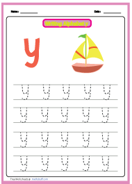 Preschool Alphabet Small Letter Tracing Worksheets